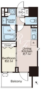 クラシアム文京白山 404 間取り図