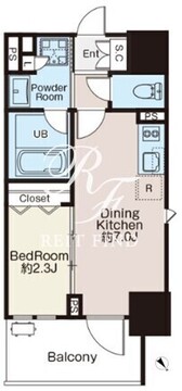 クラシアム文京白山 604 間取り図