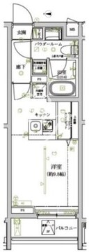アルテシモレンナ 307 間取り図