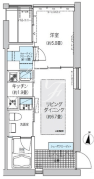 ガーデニエール砧ウエスト 143 間取り図