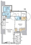 プラウドフラット三越前イースト 601 間取り図 ?>