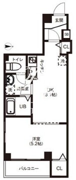レピュア住吉レジデンス 103 間取り図