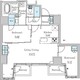 ザ・ライオンズフォーシア外神田 904 間取り図