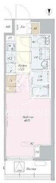 リーラ中野 1201 間取り図