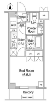 コンフォリア駒場 132 間取り図