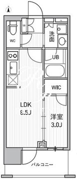 シーズンフラッツ新御徒町イースト 502 間取り図