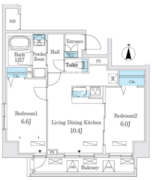 クラリティア板橋本町 201 間取り図 ?>