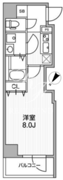 ルネサンスコート京成曳舟 901 間取り図