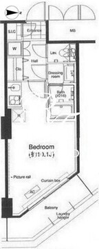 グランハイツ高田馬場 1213 間取り図