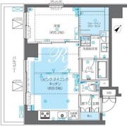 ズーム神宮前 204 間取り図