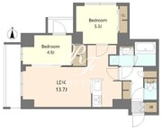 エスレジデンス高島平アソレア 304 間取り図