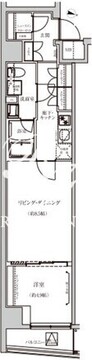 ベルシード板橋本町プレミア2 201 間取り図