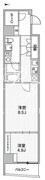 ウィーヴベース板橋本町 701 間取り図