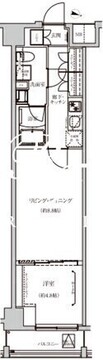 ベルシード板橋本町プレミア2 903 間取り図