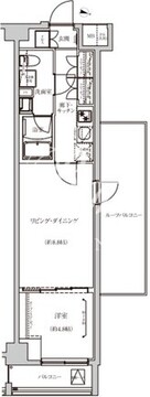 ベルシード板橋本町プレミア2 1003 間取り図