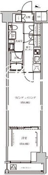 ベルシード板橋本町プレミア2 804 間取り図