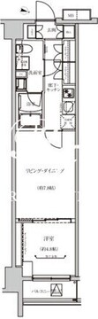 ベルシード板橋本町プレミア2 605 間取り図