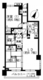 レジディア根岸 403 間取り図