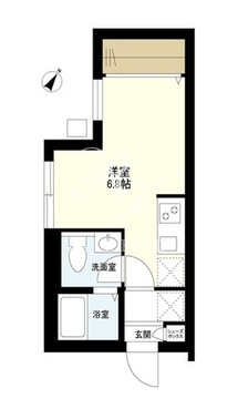 ウェルスクエアイズム木場 101 間取り図