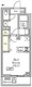 コートレジデンス南大塚 1207 間取り図