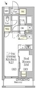 アジールコート松濤 204 間取り図