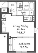 ソラシアレジデンス南大塚 102 間取り図 ?>
