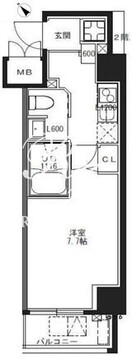 エスレジデンス池袋ノルテ 203 間取り図