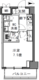 エスレジデンス新御徒町ウエスト 804 間取り図
