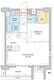 プラウドフラット中野 201 間取り図
