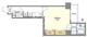 アルファコート曳舟2 804 間取り図