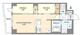 アルファコート曳舟2 305 間取り図