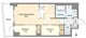 アルファコート曳舟2 306 間取り図