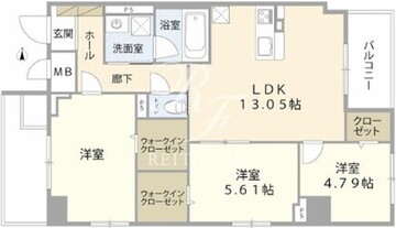 スカイウッド錦糸町 702 間取り図