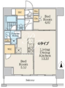 クレストコート中野富士見町 302 間取り図