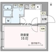 カーサラシクラス板橋大山 502 間取り図