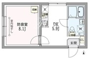 カーサラシクラス板橋大山 203 間取り図