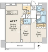 クレストコート中野富士見町 311 間取り図