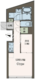 アグレイシス武蔵小山2 103 間取り図