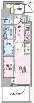 アークマーク成増 603 間取り図