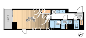 グランパセオ日本橋三越前 504 間取り図