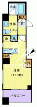 メゾンビスタ渋谷宇田川 501 間取り図