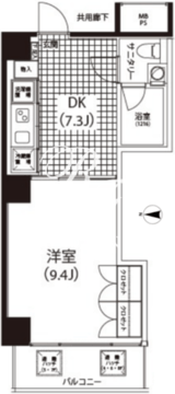 クイズ恵比寿 503 間取り図