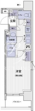 エスティメゾン大島 727 間取り図