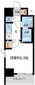 KDXレジデンス大島 201 間取り図