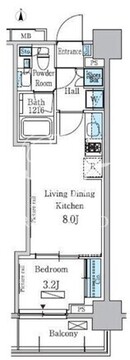 パークアクシス学芸大学レジデンス 304 間取り図