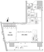 パークハビオ渋谷本町レジデンス 314 間取り図