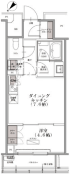 SKナインティ門前仲町 1002 間取り図