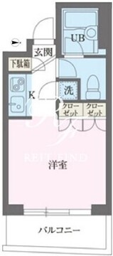 パークフロント西新宿 605 間取り図