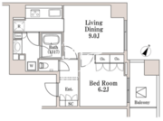 ラサンテ一番町 403 間取り図