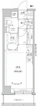 リルシア両国2 702 間取り図